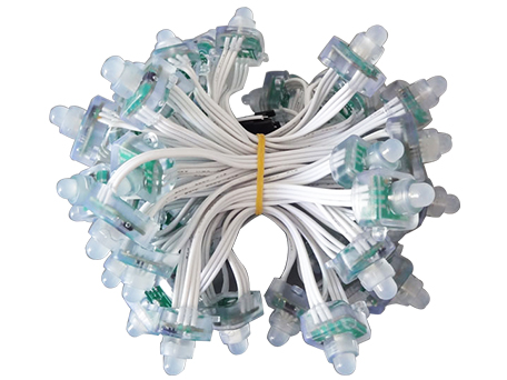12MM RGB LED Pixels Diffused 1908 IC Full Color Waterproof Modules Light 5V