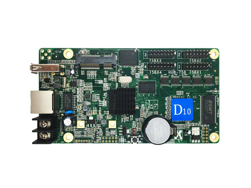 D10 HD-D10 rgb led sign controller card for Windows,Taxi, advertising led screen