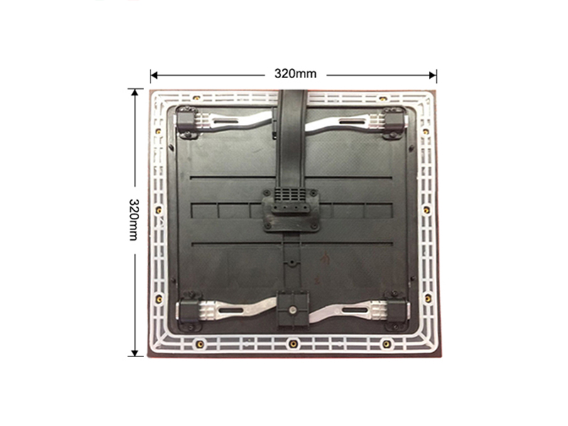 P10 Outdoor led full color panel 320x320mm front maintenance